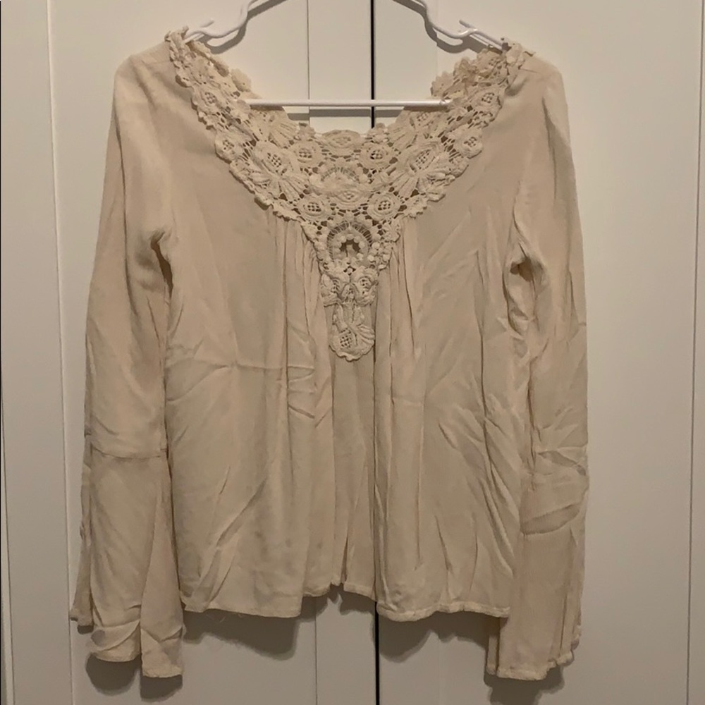 Cream colored top